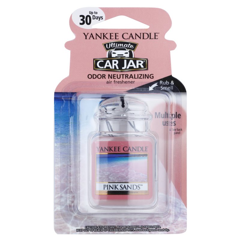 Yankee Candle Pink Sands aроматизатор за автомобил закачащ се