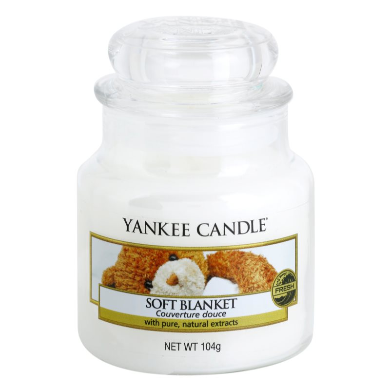 Yankee Candle Soft Blanket vonná svíčka Classic malá 104 g