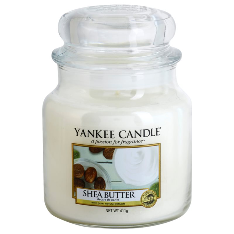 

Yankee Candle Shea Butter aроматична свічка Classic середня