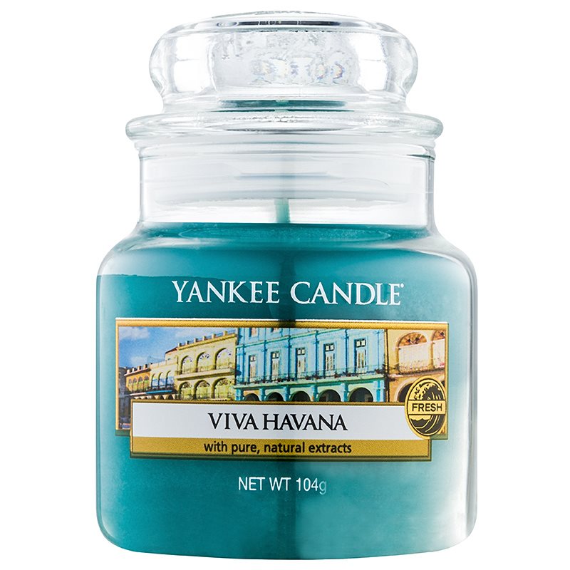 

Yankee Candle Viva Havana ароматизована свічка Classic маленька 104 гр