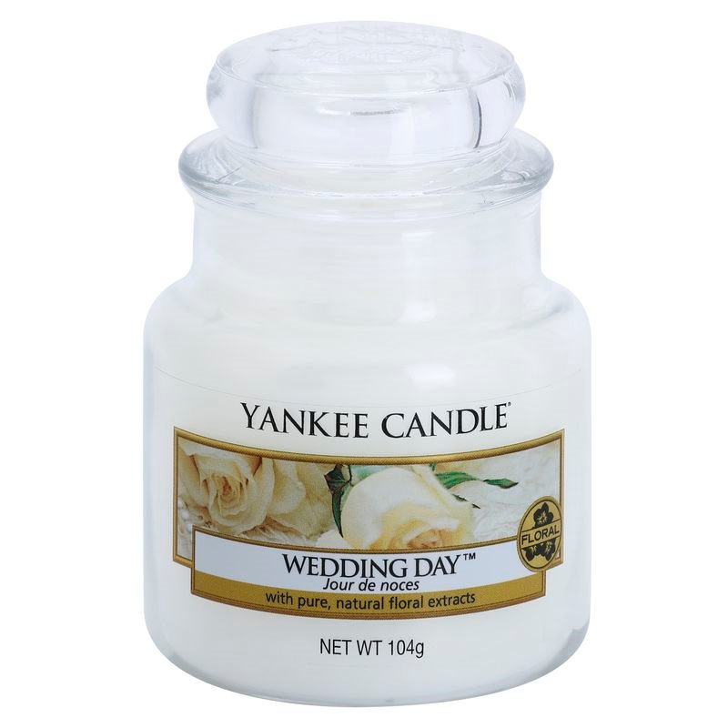 Yankee Candle Wedding Day vonná svíčka Classic malá 104 g