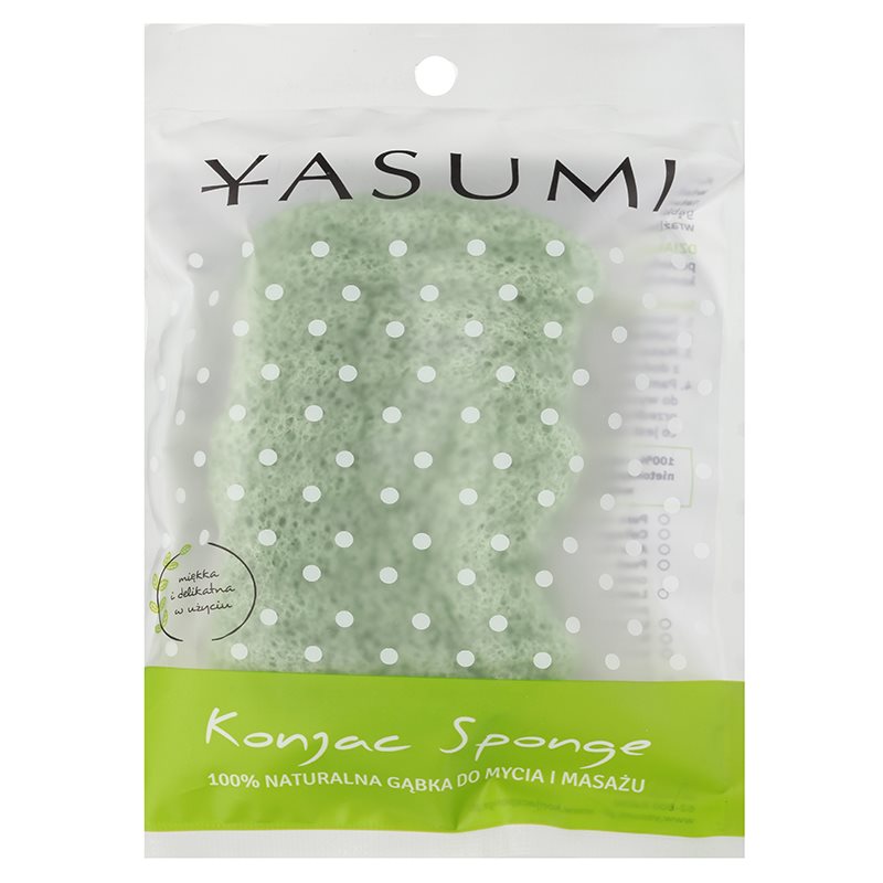 

Yasumi Konjak Aloe Vera м'який спонж для сухої та чутливої шкіри розмір L
