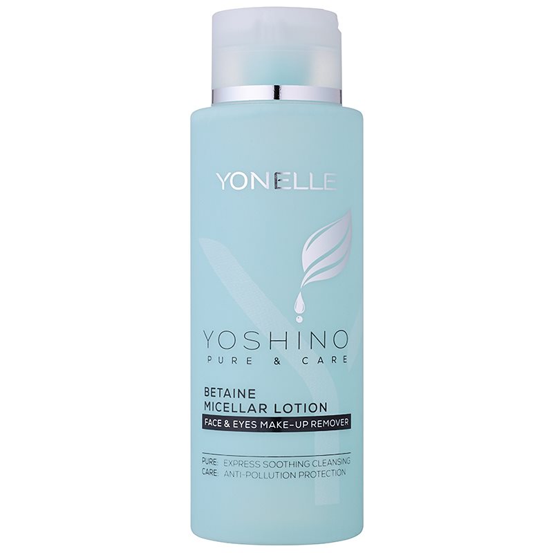 Yonelle Yoshino Pure&Care мицеларна вода с бетаин за интензивна хидратация 400 мл.