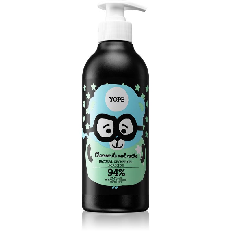 Yope Chamomile & Nettle čisticí sprchový gel pro děti 400 ml
