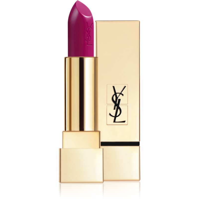 Yves Saint Laurent Rouge Pur Couture червило  с хидратиращ ефект цвят 07 Le Fuchsia  3,8 гр.