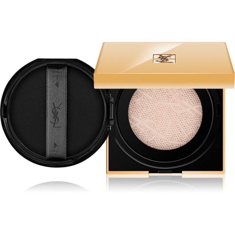 Yves Saint Laurent Touche Éclat Le Cushion озаряващ течен фон дьо тен-гъбичка цвят B 20 Ivory 15 гр.