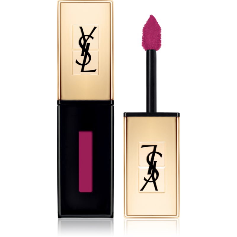 Yves Saint Laurent Vernis À Lèvres Primary Colour Edition brillo y barra de labios de larga duración 2 en 1 tono 51 Magenta Amplifier 6 ml