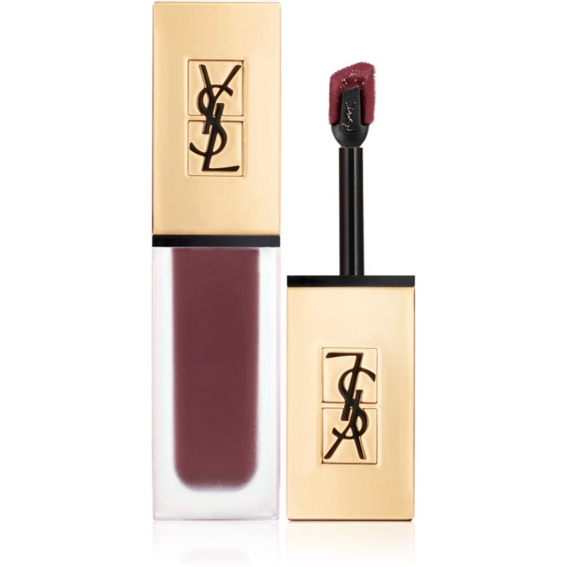 Yves Saint Laurent Tatouage Couture ultra matující tekutá rtěnka odstín 15 Violet Conviction - Deep Blackberry 6 ml