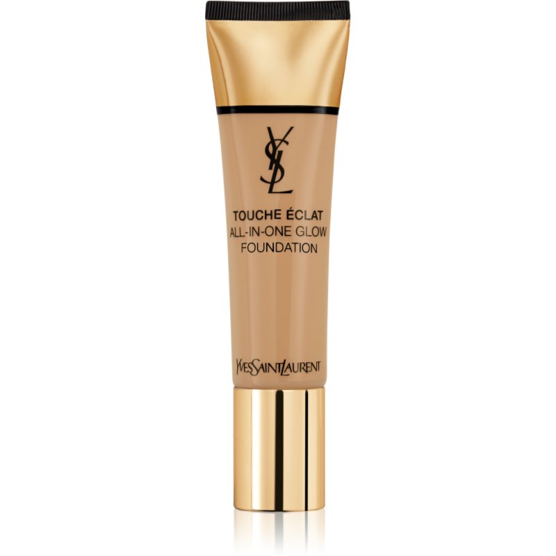 Yves Saint Laurent Touche Éclat All-In-One Glow Flüssiges Make Up SPF 23 Farbton B60 Amber 30 ml