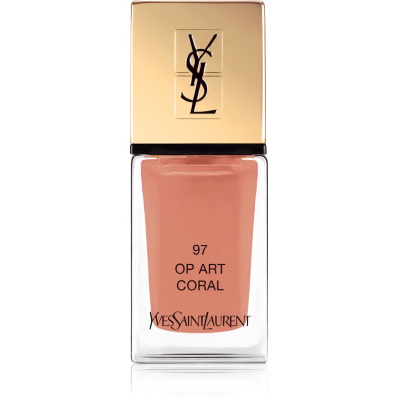 Yves Saint Laurent La Laque Couture Nagellack Farbton 97 Op Art Coral 10 ml