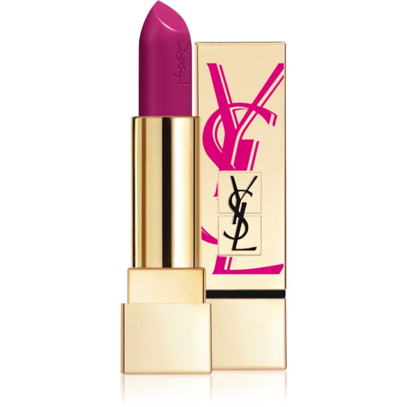 Yves Saint Laurent Rouge Pur Couture Collection Le Fuchsia Lippenstift mit feuchtigkeitsspendender Wirkung Farbton 19 Le Fuchsia 3,8 ml