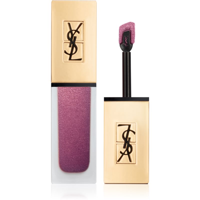 Yves Saint Laurent Tatouage Couture The Metallics barra de labios metálica tono 102 Iron Pink Spirit 6 ml