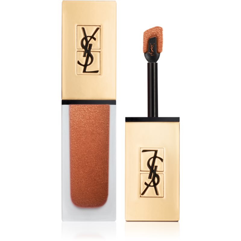 Yves Saint Laurent Tatouage Couture The Metallics barra de labios metálica tono 103 Tribal Copper 6 ml
