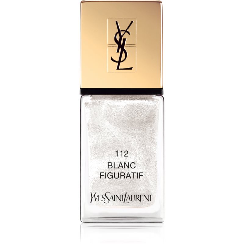 Yves Saint Laurent La Laque Couture esmalte de uñas tono 112 Blanc Figuratif 10 ml