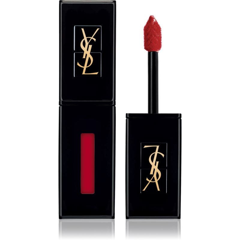 Yves Saint Laurent Vernis À Lèvres Vinyl Cream brillo para labios con textura cremosa tono 422 Rouge Minimaliste 5,5 ml