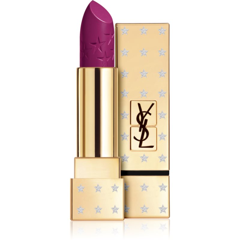 

Yves Saint Laurent Rouge Pur Couture High On Stars Edition кремова зволожуюча помада лімітоване видання відтінок 19 Le Fuchsia