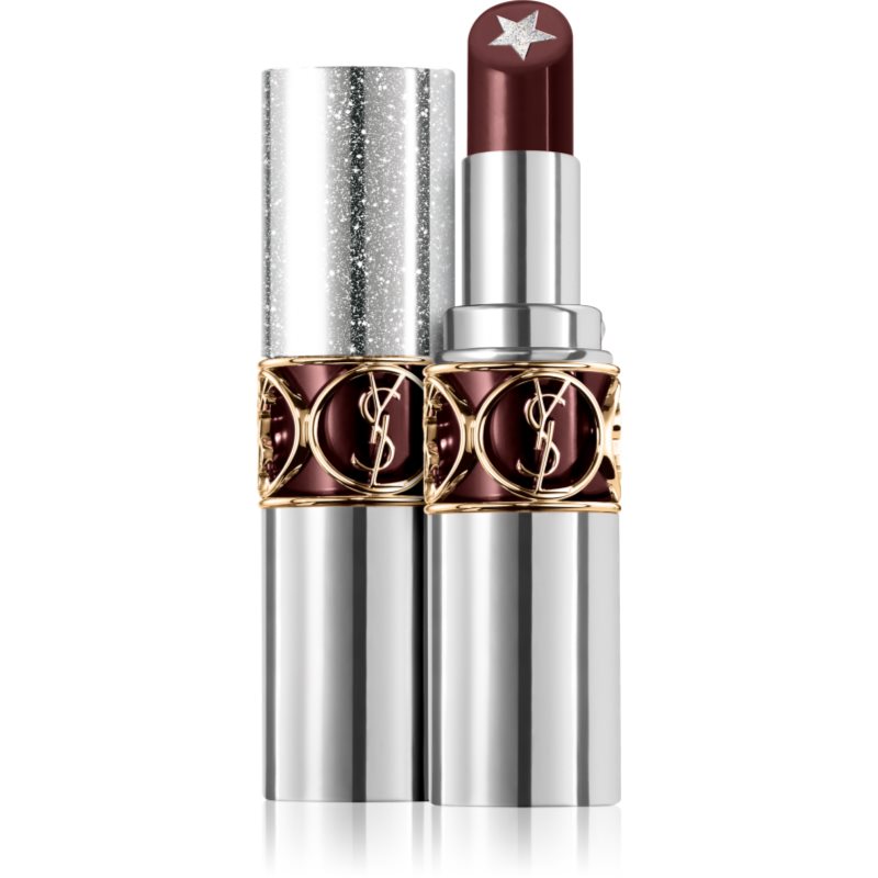 Yves Saint Laurent Rouge Volupté Rock'n Shine barra de labios hidratante para dar brillo tono 16 Bad Black 3,5 ml