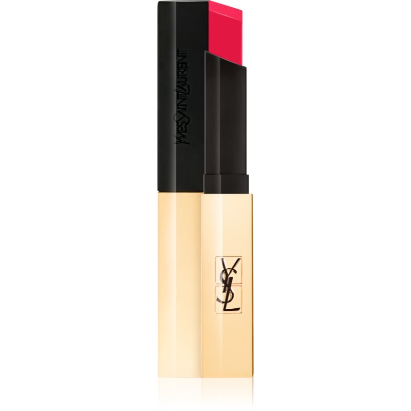 Yves Saint Laurent Rouge Pur Couture The Slim тънко матиращо червило с кожен ефект цвят 29 Coral Revolt 2,2 гр.