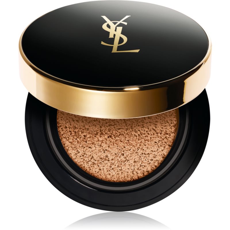 Yves Saint Laurent Encre de Peau Le Cushion maquillaje de larga duración en esponja SPF 23 tono B25 Beige 14 g