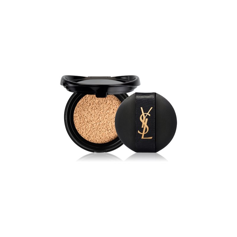 Yves Saint Laurent Encre de Peau Le Cushion base de longa duração com esponja SPF 23 recarga tom B50 14 g