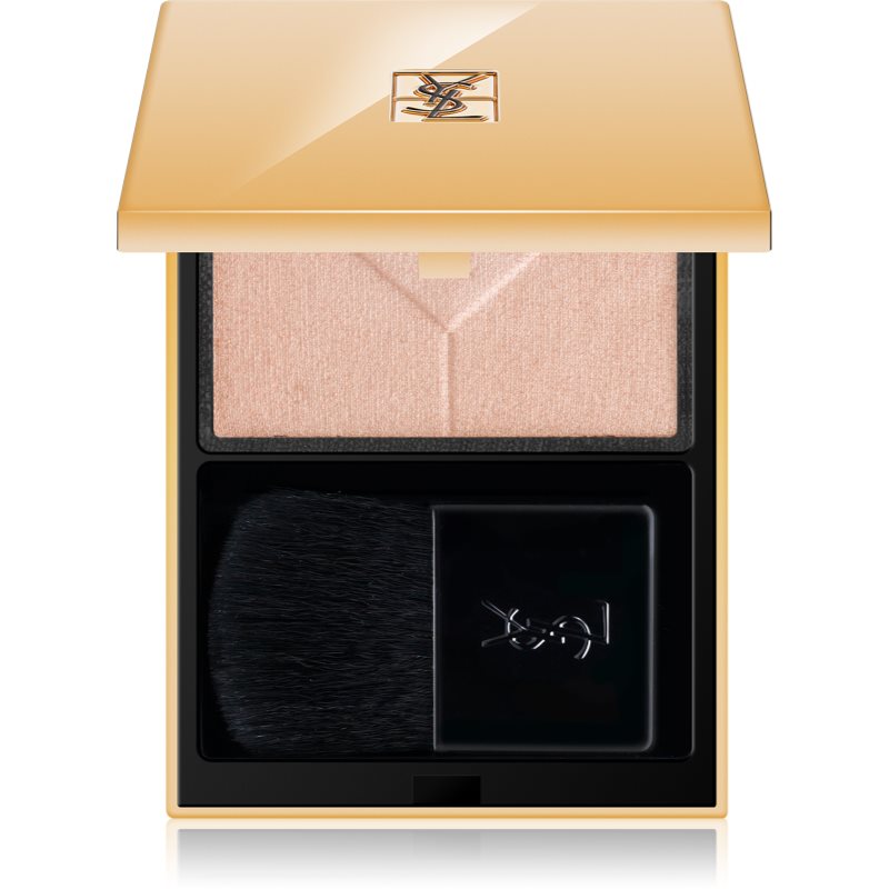 Yves Saint Laurent Couture Highlighter пудров озарител с метален блясък цвят 1 Or Pearl 3 гр.