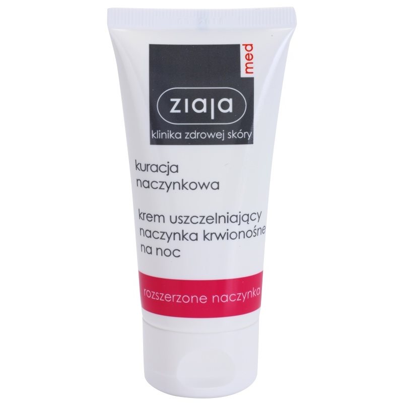 Ziaja Med Capillary Care posilující noční krém zabraňující tvorbě nových rozšířených žilek 50 ml