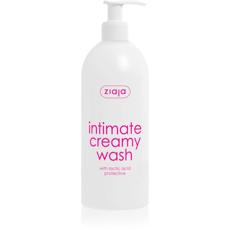 Ziaja Intimate Creamy Wash нежен гел за интимна хигиена s kyselinou mléčnou 500 мл.