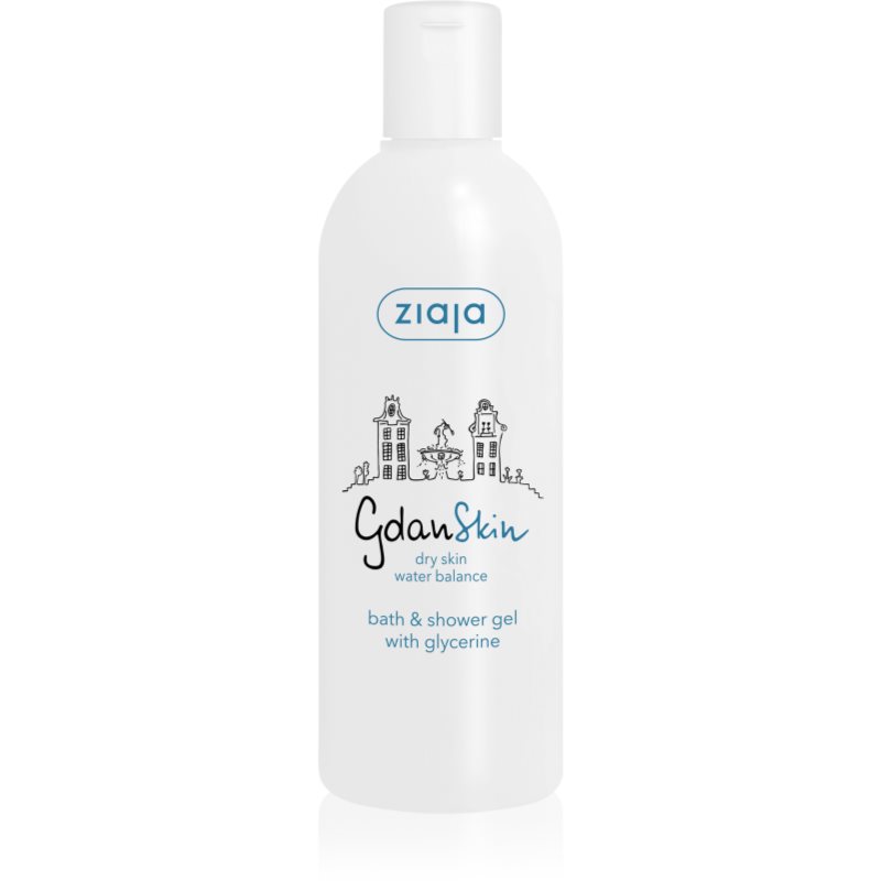 Ziaja Gdan Skin sprchový a koupelový gel s glycerinem 300 ml