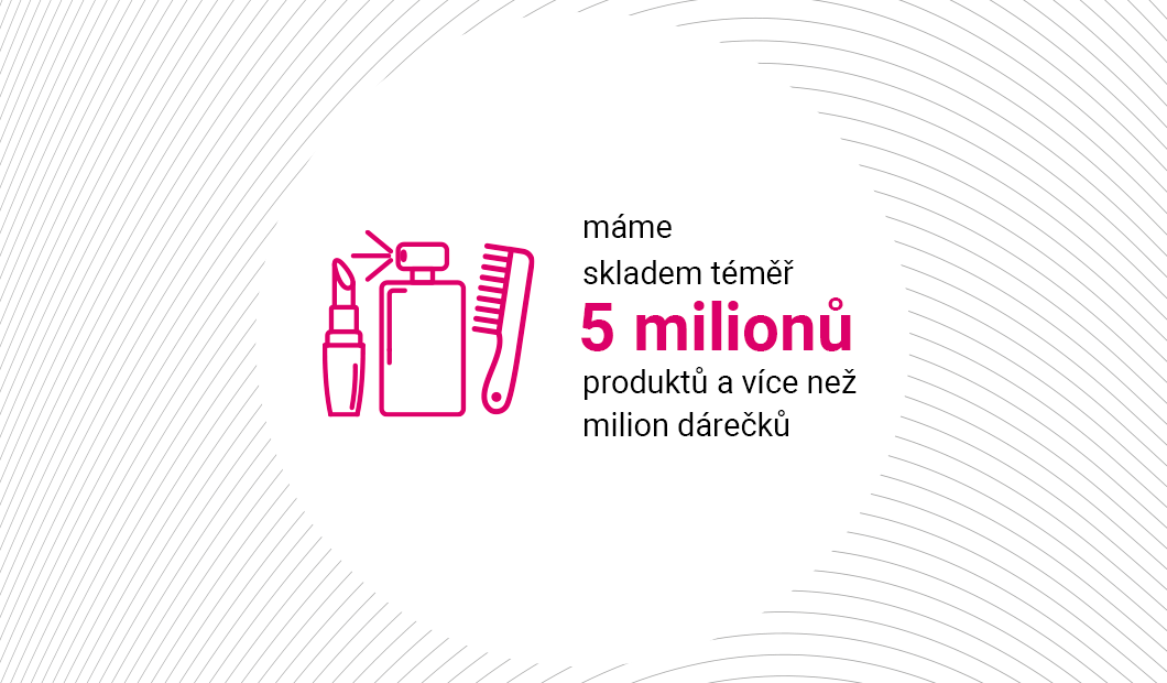 5 000 000 produktů skladem 5 000 000 produktů skladem