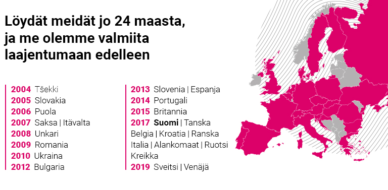 Olemme maailmanlaajuinen Olemme maailmanlaajuinen
