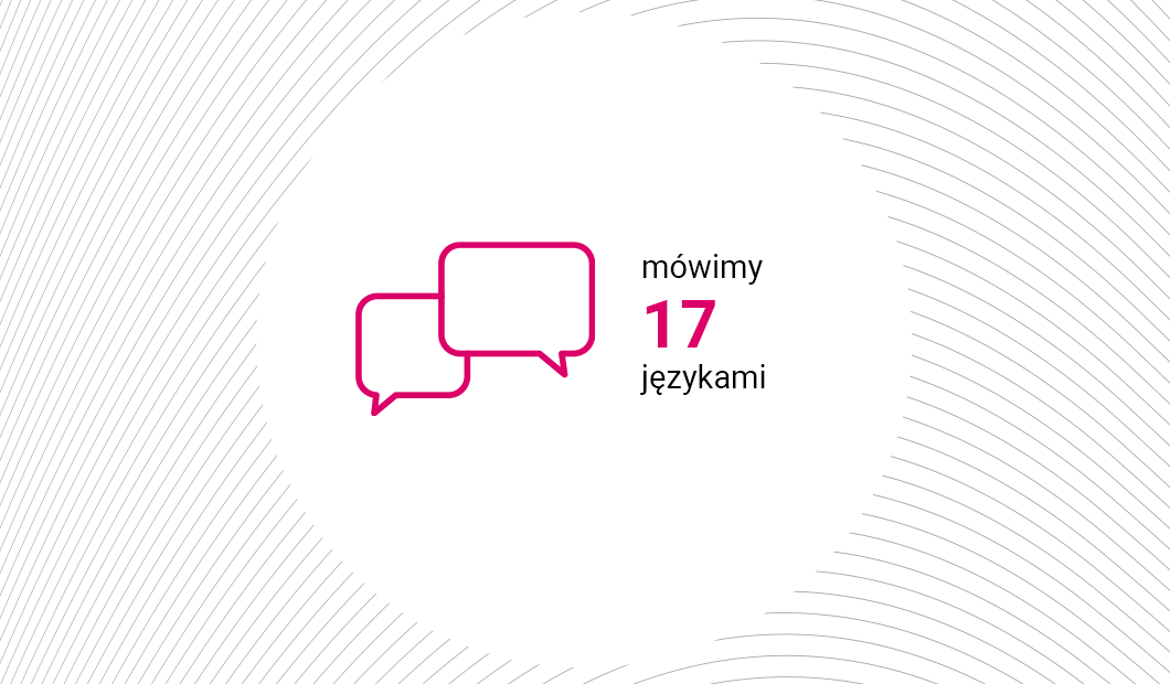 We speak 17 languages We speak 17 languages