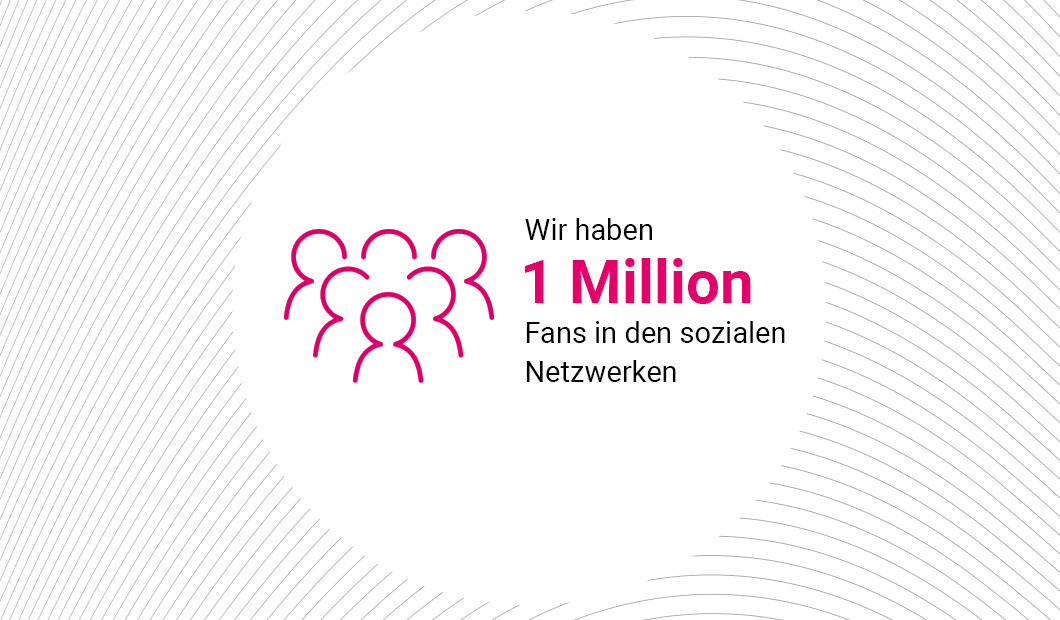 1 000 000 followers on our social media1 000 000 followers on our social media 1 000 000 followers on our social media