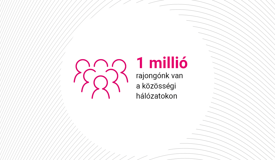1 000 000 followers on our social media 1 000 000 followers on our social media