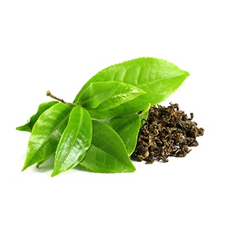 cosmétiques à base de thé vert