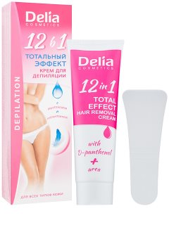 Delia Cosmetics Depilation Total Effect creme de depilação para braços, axilas e virilha
