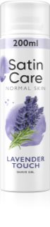Gillette Satin Care Pure & Delicate gel de barbear para mulheres