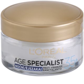 L'Oréal Paris Age Specialist 35+ nočný krém proti vráskam L'Oréal Paris Age Specialist 35+ nočný krém proti vráskam