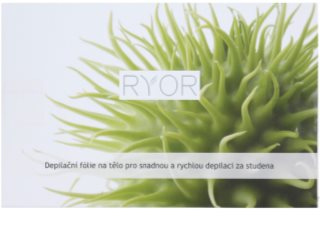 RYOR Depilation and Shaving bandas de cera fria para depilação corporal fácil e rápida