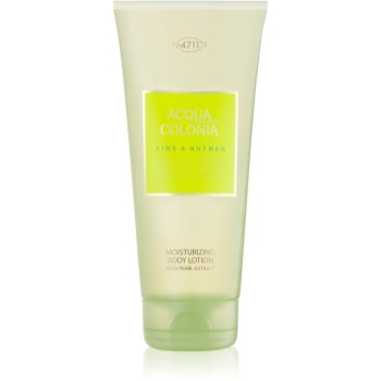 4711 acqua colonia lime & nutmeg lapte de corp unisex