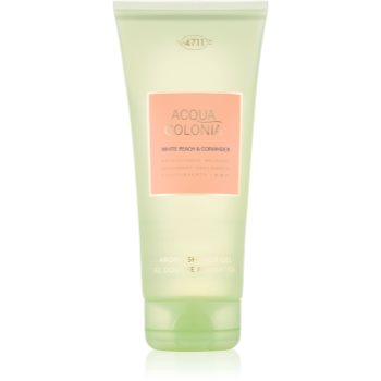 4711 acqua colonia white peach & coriander gel de dus unisex
