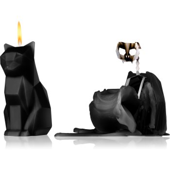 54 celsius pyropet kisa (cat) lumanare black