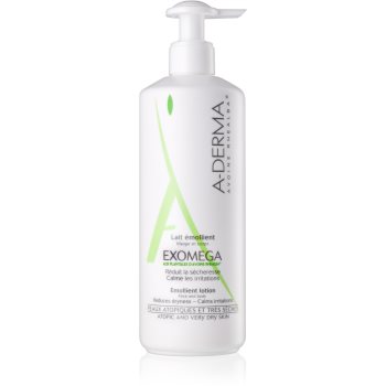 

A-Derma Exomega молочко для тіла для дуже сухої та чутливої, атопічної шкіри 400 мл