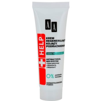 AA Cosmetics Help Acne Skin zklidňující noční krém s regeneračním účinkem 40 ml