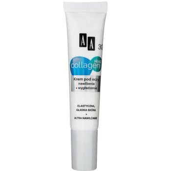 AA Cosmetics Collagen HIAL+ crema de ochi pentru hidratare si matifiere 30+