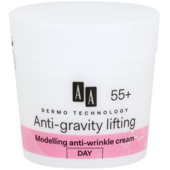 AA Cosmetics Dermo Technology Anti-Gravity Lifting modelační krém s protivráskovým účinkem 55+ 50 ml