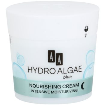 AA Cosmetics Hydro Algae Blue crema hidratanta si hranitoare imagine produs