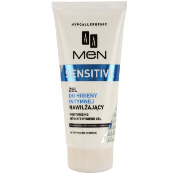 Aa cosmetics men sensitive gel pentru igiena intima cu efect de hidratare