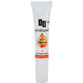 AA Cosmetics Oil Infusion2 Argan Tsubaki 40+ crema hranitoare de ochi pentru a reduce ridurile