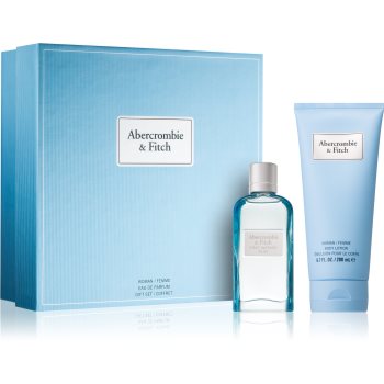 Abercrombie & Fitch First Instinct Blue set cadou III. (pentru femei)