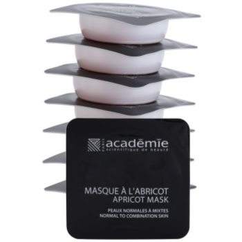 

Academie Normal to Combination Skin освіжаюча абрикосова маска 8 x 10 мл